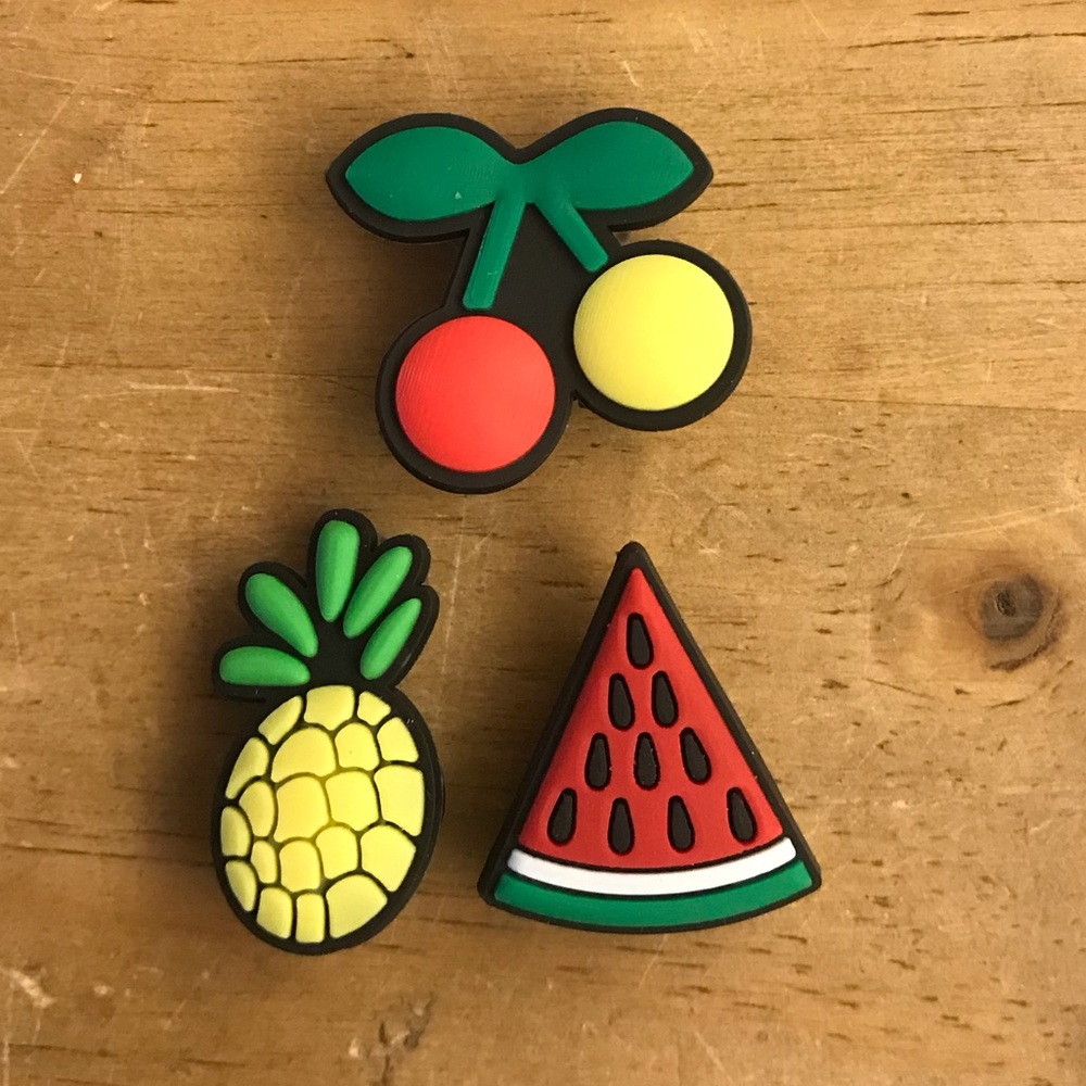 Colorful Fruit Crocs Jibbitz Charms